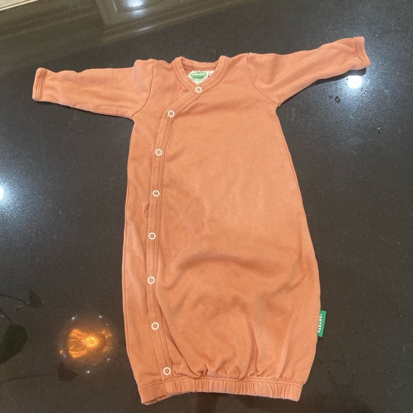 Cozy Orange Sleep Sacks Pajamas - Picture 1 of 4